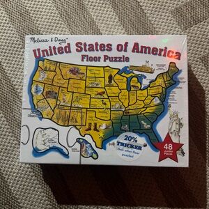 Melissa & Doug Extra Large USA Map Puzzle